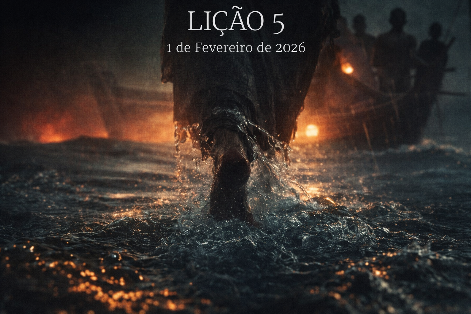Lição 05 – O Deus Filho