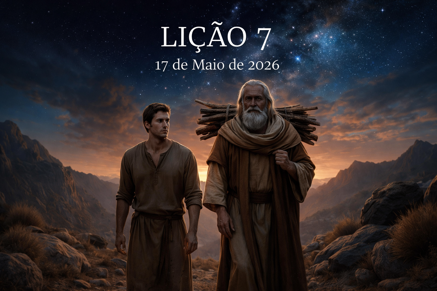 Uma prova de fé: a entrega de Isaque – Lição 7 Adultos EBD 2° Trimestre de 2026